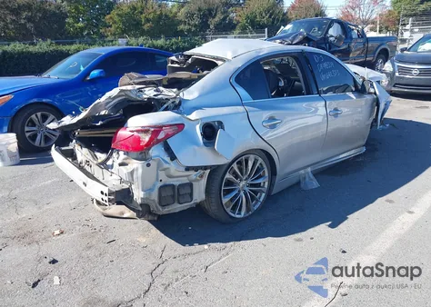 2014 Infiniti Q50 Premium z USA, uszkodzony, nr VIN JN1BV7AP3EM692353